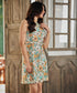Summer Dress With A Tiny Bow Belt